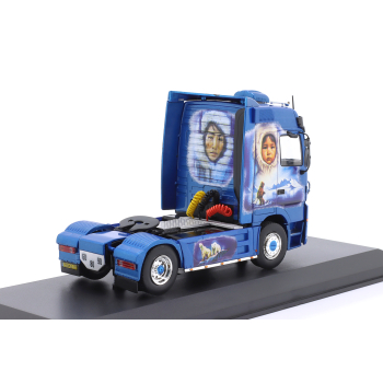 Mercedes-Benz Actros MP1 1998 Eskimo Arctic Airbrush - skala 1:43 - Hachette